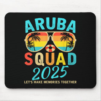 Alfombrilla De Ratón Equipo de Aruba 2025 Vacaciones Amigos Familia Com