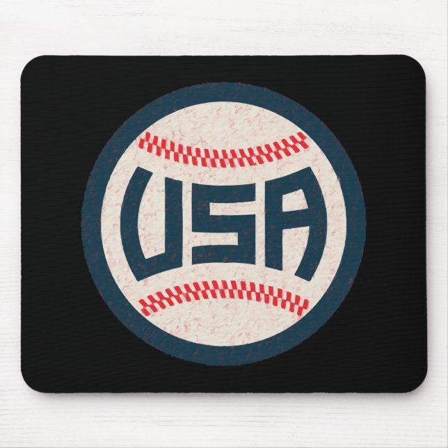 Alfombrilla De Ratón Equipo de Béisbol de EE. UU. (Frente)