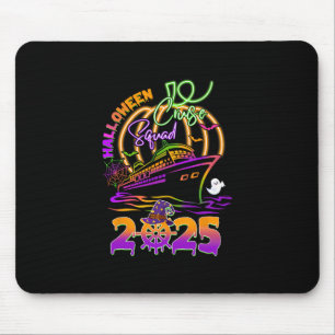 Alfombrilla De Ratón Equipo de crucero de Halloween 2025 Familiar Cruce
