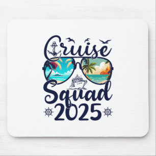 Alfombrilla De Ratón Equipo de crucero Vacaciones de verano 2025 Famili