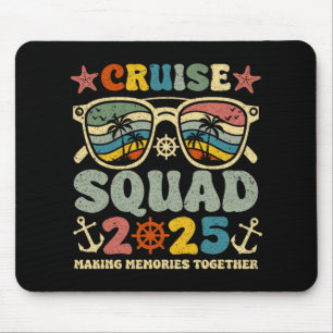 Alfombrilla De Ratón Equipo de crucero vacaciones de verano 2025 famili