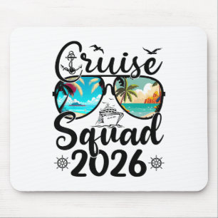 Alfombrilla De Ratón Equipo de crucero vacaciones de verano 2026 famili