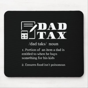Alfombrilla De Ratón Equipo de definición de impuestos para papá