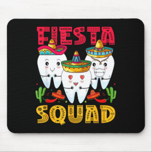 Alfombrilla De Ratón Equipo de fiesta Cinco De Mayo Dental Fiesta Mexic