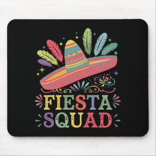 Alfombrilla De Ratón Equipo de Fiesta Cinco de Mayo Familiares a Juego
