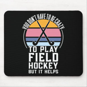 Alfombrilla De Ratón Equipo de hockey sobre hierba divertida cita para