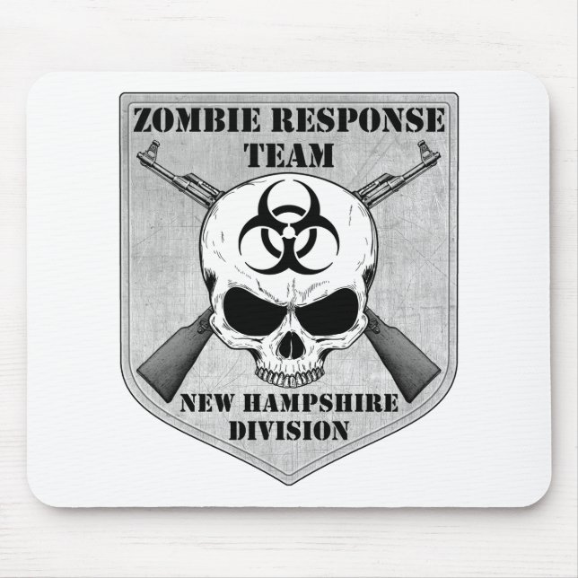 Alfombrilla De Ratón Equipo de la respuesta del zombi: División de New (Frente)