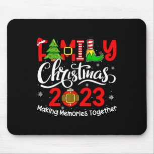 Alfombrilla De Ratón Equipo de Navidades de familia 2023