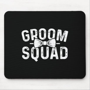 Alfombrilla De Ratón Equipo de novio Padrinos de boda divertido ciervo 