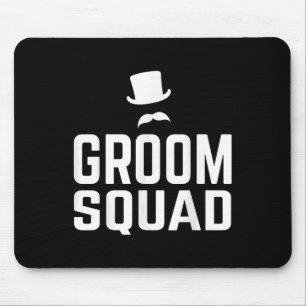 Alfombrilla De Ratón Equipo de novio Squad Boda Regalo de Despedida de