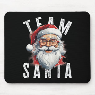 Alfombrilla De Ratón Equipo de Santa Navidades Graciosos Navidad Santa 