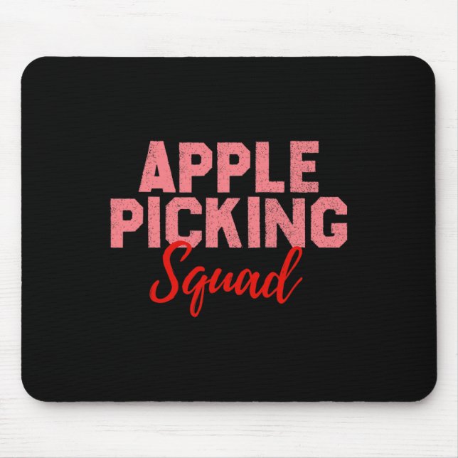Alfombrilla De Ratón Equipo de selección de Apple Picking Se (Frente)