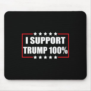 Alfombrilla De Ratón Equipo de Trump Pro Trump Patriótico Apoyo a Trump