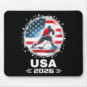 Alfombrilla De Ratón Equipo De Usa 2026 Estados Unidos Bandera American