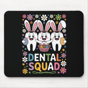 Alfombrilla De Ratón Equipo dental de dientes divertidos dentista feliz