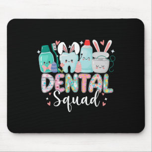 Alfombrilla De Ratón Equipo dental de dientes divertidos Dentista Feliz