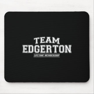 Alfombrilla De Ratón Equipo Edgerton _ Apellido de la familia orgullosa