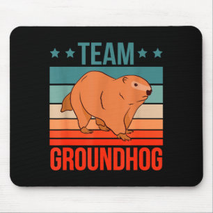Alfombrilla De Ratón Equipo Groundhog Cita Groundhog Groundhog