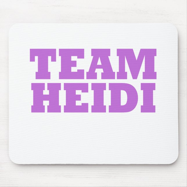 Alfombrilla De Ratón Equipo Heidi (Frente)