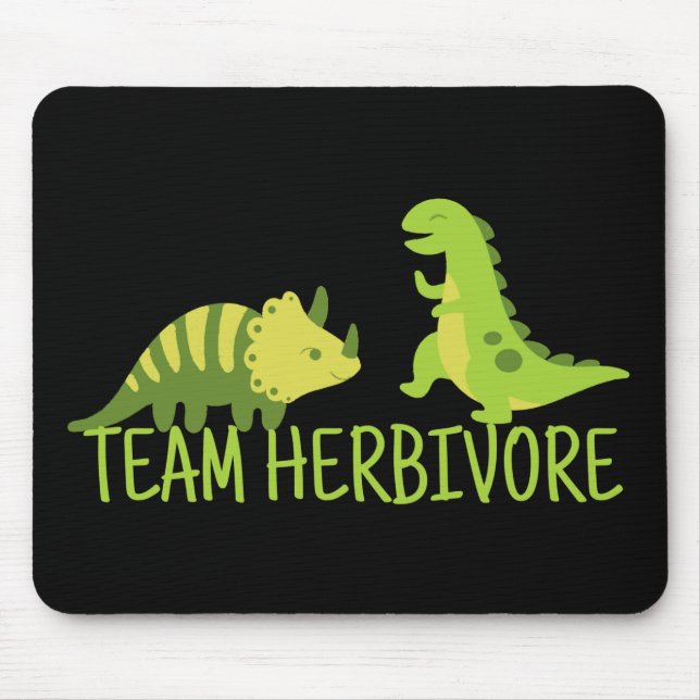 Alfombrilla De Ratón Equipo Herbivore Vegan (Frente)