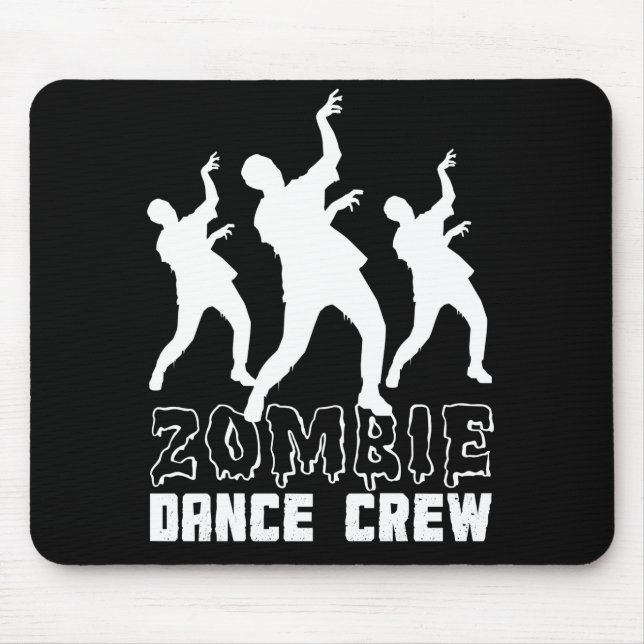Alfombrilla De Ratón Equipo Mousepad de la danza del zombi (Frente)