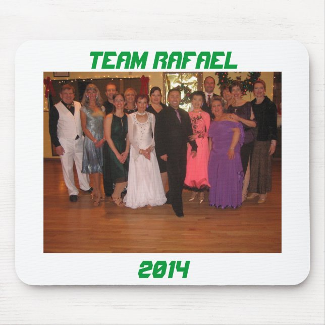 Alfombrilla De Ratón Equipo Rafael Mousepad (Frente)