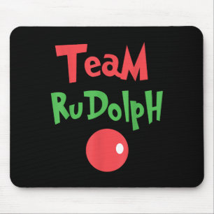 Alfombrilla De Ratón Equipo Rudolph - Rudolph El Reno De Nariz Roja