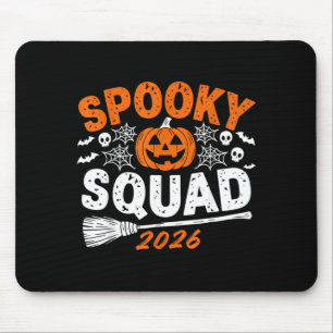 Alfombrilla De Ratón Equipo Siniestro 2026 Halloween Familiar Combinado