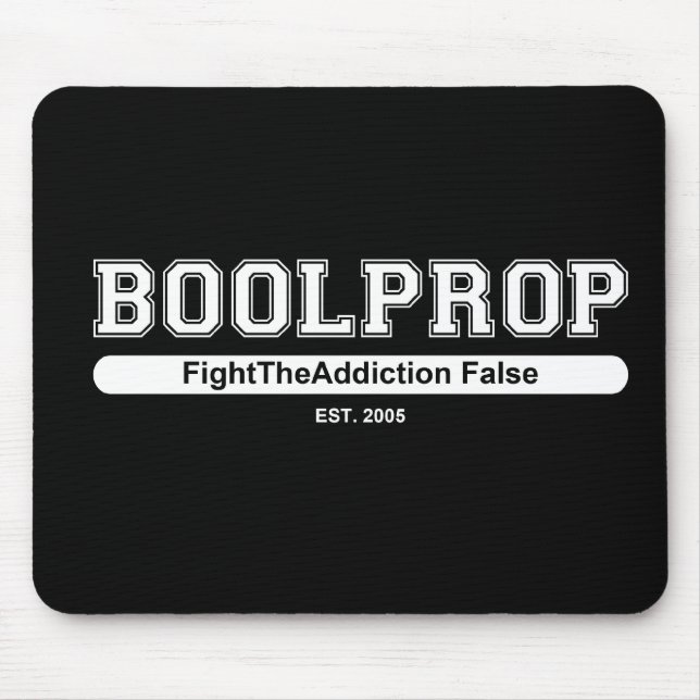 Alfombrilla De Ratón Equipo universitario Mousepad (Frente)