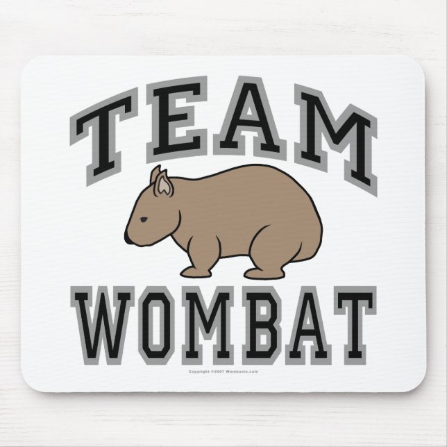 Alfombrilla De Ratón Equipo Wombat V (Frente)