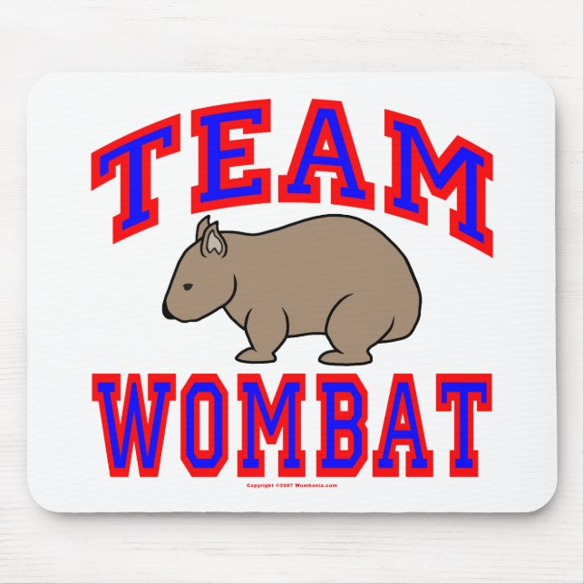 Alfombrilla De Ratón Equipo Wombat VI (Frente)