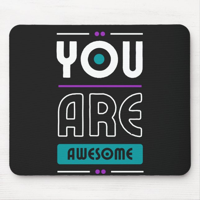 Alfombrilla De Ratón Eres Increíble (Frente)