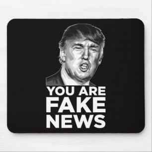 Alfombrilla De Ratón Eres Noticias Falsas - Presidente Trump Insulto Sa