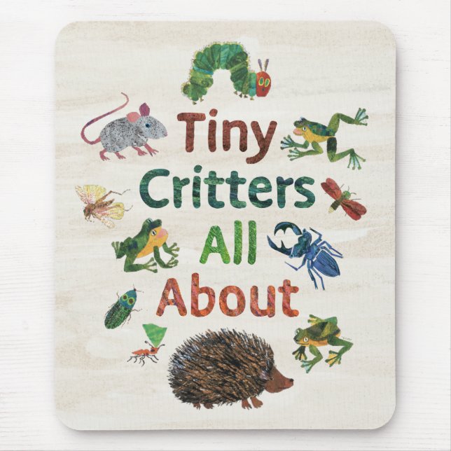 Alfombrilla De Ratón Eric Carle | Pequeñas Criaturas (Frente)