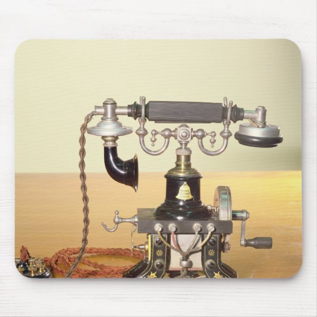 Alfombrilla De Ratón Ericsson llama por teléfono, 1890 (Frente)