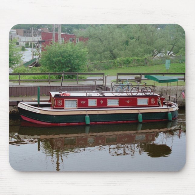 Alfombrilla De Ratón Erie Canal Boat mousepad (Frente)