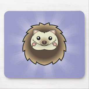 Alfombrilla De Ratón Erizo Pygmeo de Dibujos Animados