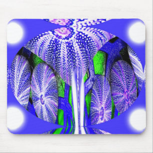 Alfombrilla De Ratón Erizos de mar en claro de luna