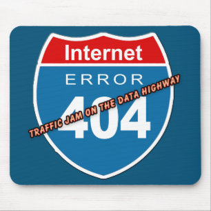 Alfombrilla De Ratón Error de Internet 404