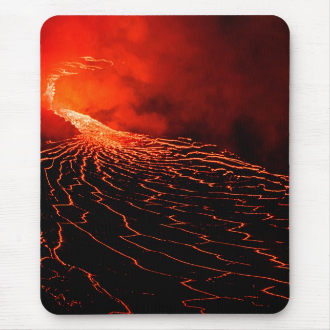 Alfombrilla De Ratón erupción volcánica (Frente)