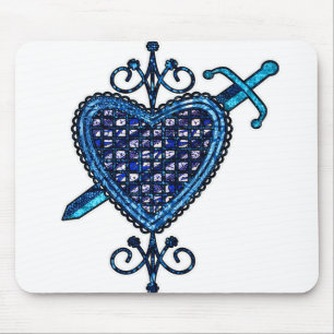 Alfombrilla De Ratón Erzulie Dantor Veve Sigil