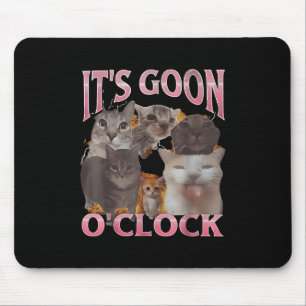 Alfombrilla De Ratón Es divertido un meme irónico de gato.