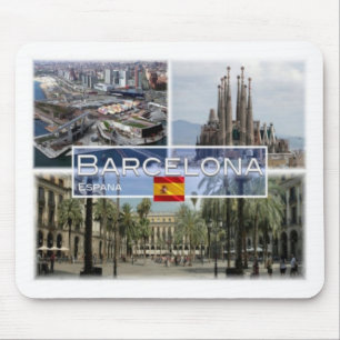 Alfombrilla De Ratón ES Espana - España - Barcelona - Sagrada Familia