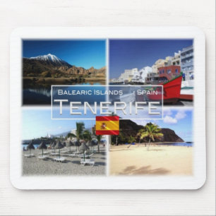 Alfombrilla De Ratón ES España - España - Islas Canarias - Tenerife -