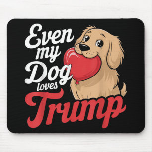 Alfombrilla De Ratón Es gracioso que incluso a mis perros les guste Tru