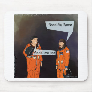 Alfombrilla De Ratón Es gracioso que necesite mi espacio