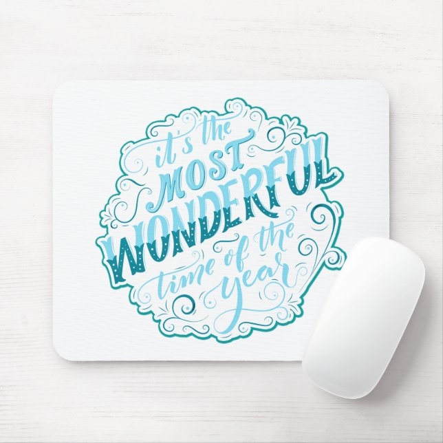 Alfombrilla De Ratón Es la época más maravillosa del año (Con ratón)
