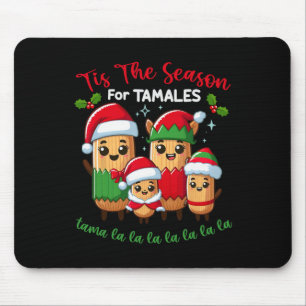 Alfombrilla De Ratón Es La Temporada De Tamales Navidad Mexicana