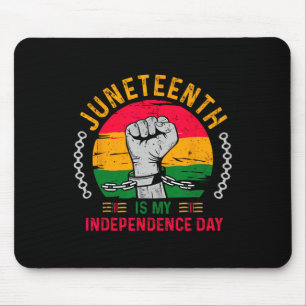 Alfombrilla De Ratón Es mi Día de la Independencia Libertad Africana Es