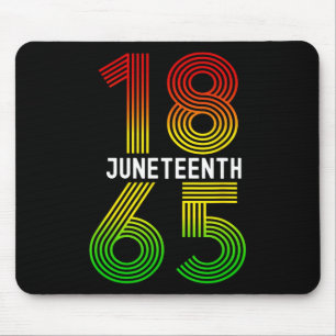 Alfombrilla De Ratón Es mi Día de la Independencia Orgullo Negro